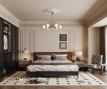 French Style Bedroom-ID:207896952