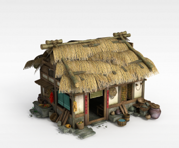 Chinese Style Building Appearance-ID:538667925