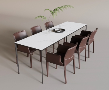 Modern Dining Table And Chairs-ID:205574995
