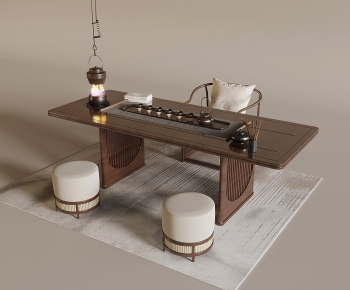 New Chinese Style Tea Tables And Chairs-ID:601718902