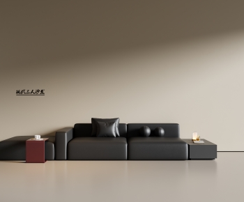 Modern Three-seat Sofa-ID:306458002