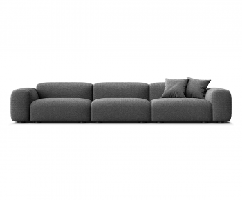 Modern Three-seat Sofa-ID:896608834