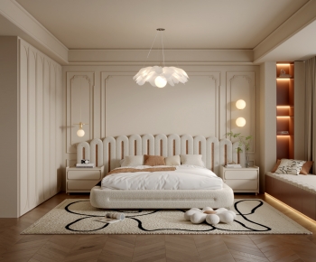 French Style Bedroom-ID:481214057