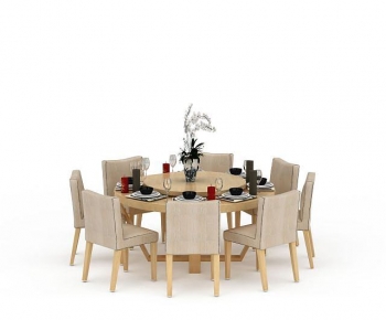 Modern Dining Table And Chairs-ID:890333893