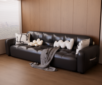 Modern Three-seat Sofa-ID:980715993