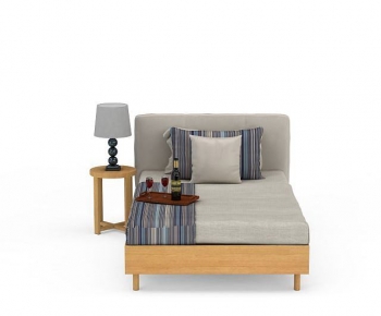 Modern Single Bed-ID:102861888