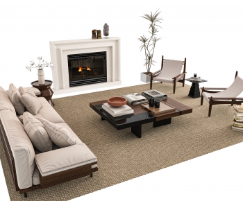 French Style Sofa Combination-ID:228291039