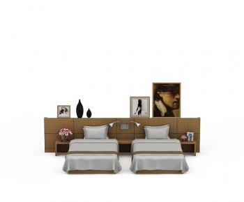 Modern Single Bed-ID:700892936