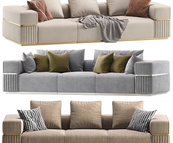 Modern Three-seat Sofa-ID:571218978