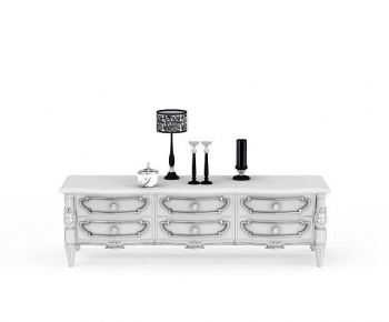 European Style Side Cabinet-ID:385684018