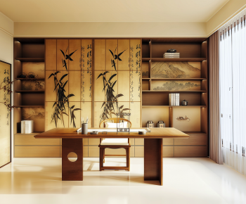 New Chinese Style Study Space-ID:695472005