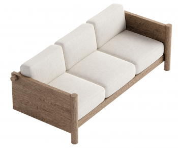 Modern Three-seat Sofa-ID:319381959