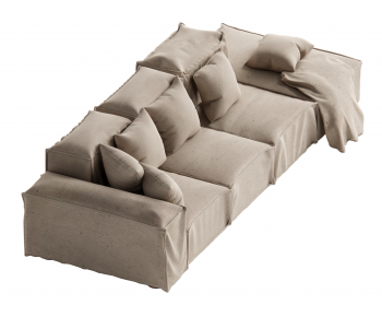 Wabi-sabi Style Multi Person Sofa-ID:204164981