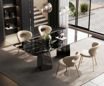 Modern Dining Table And Chairs-ID:245731125