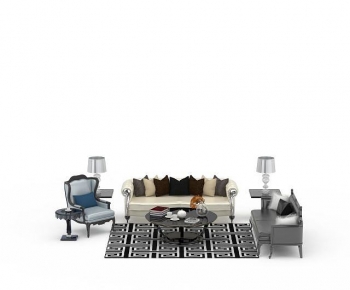European Style Sofa Combination-ID:831382041