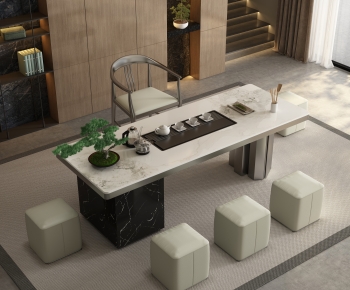 New Chinese Style Tea Tables And Chairs-ID:887974989