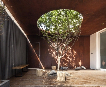 Modern Courtyard/landscape-ID:518161065