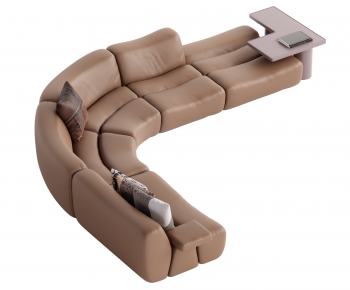 Modern Curved Sofa-ID:736975914