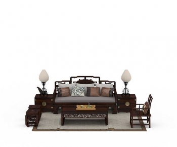 New Chinese Style Sofa Combination-ID:250608926