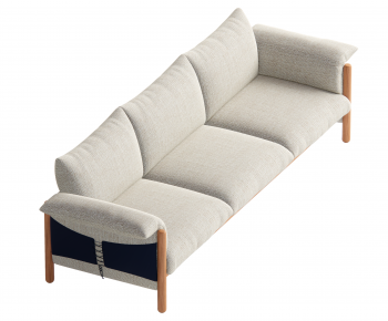 Nordic Style Three-seat Sofa-ID:474562882