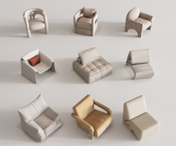 Modern Single Sofa-ID:308571105