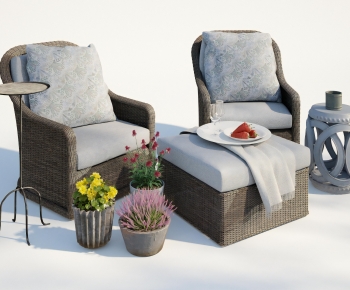 Modern Single Sofa-ID:545378922