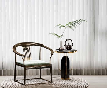 New Chinese Style Lounge Chair-ID:172305112