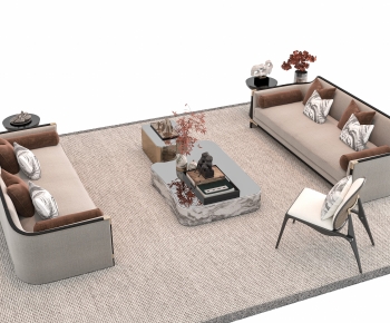 New Chinese Style Sofa Combination-ID:478420975