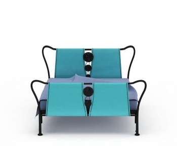 Modern Single Bed-ID:417653083