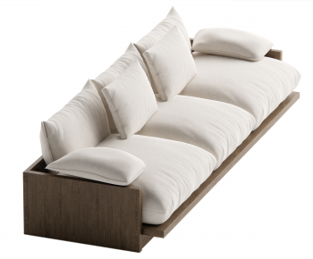 Modern Three-seat Sofa-ID:208118924