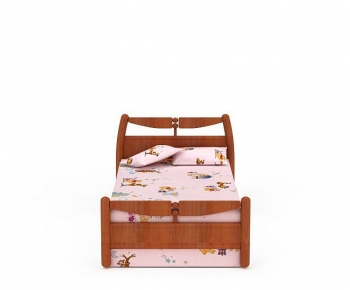Modern Single Bed-ID:429526091