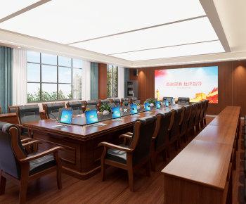 New Chinese Style Meeting Room-ID:146498926