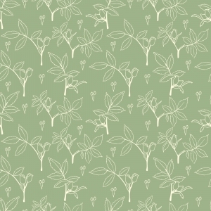 ModernAnimal And Plant Pattern Wallpaper