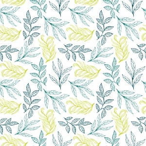 ModernAnimal And Plant Pattern Wallpaper