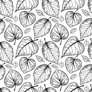 ModernAnimal And Plant Pattern Wallpaper