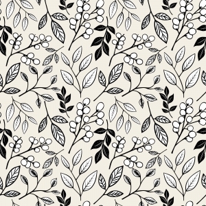 ModernAnimal And Plant Pattern Wallpaper