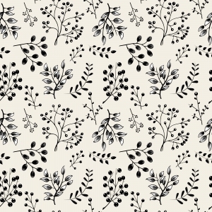 ModernAnimal And Plant Pattern Wallpaper