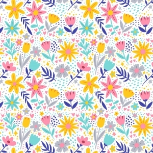 ModernAnimal And Plant Pattern Wallpaper