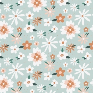 ModernAnimal And Plant Pattern Wallpaper