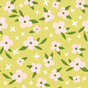 ModernAnimal And Plant Pattern Wallpaper
