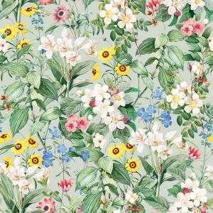 ModernAnimal And Plant Pattern Wallpaper