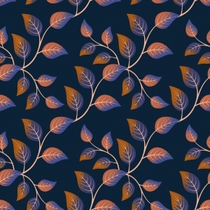 ModernAnimal And Plant Pattern Wallpaper