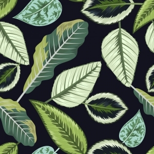 ModernAnimal And Plant Pattern Wallpaper
