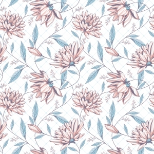 ModernAnimal And Plant Pattern Wallpaper