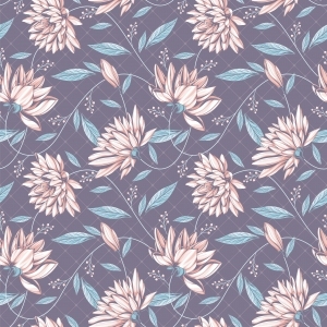 ModernAnimal And Plant Pattern Wallpaper