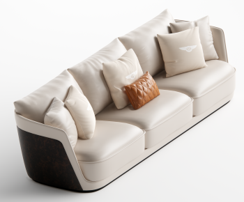 Modern Three-seat Sofa-ID:383493906