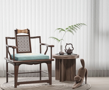 New Chinese Style Lounge Chair-ID:828902018