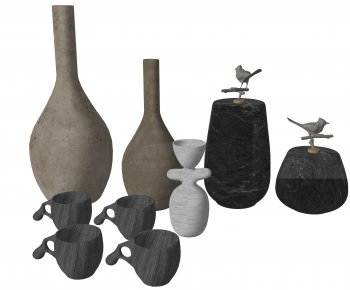 Wabi-sabi Style Clay Pot-ID:704499013