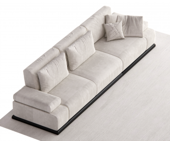 Modern Three-seat Sofa-ID:597621921