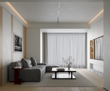 Modern A Living Room-ID:503144039
